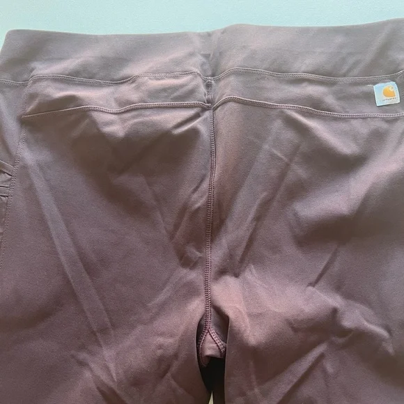 NWT Carhartt Women's Burgundy Utility Leggings Force Size 2XL MSRP $60 (C2) - Picture 10 of 11